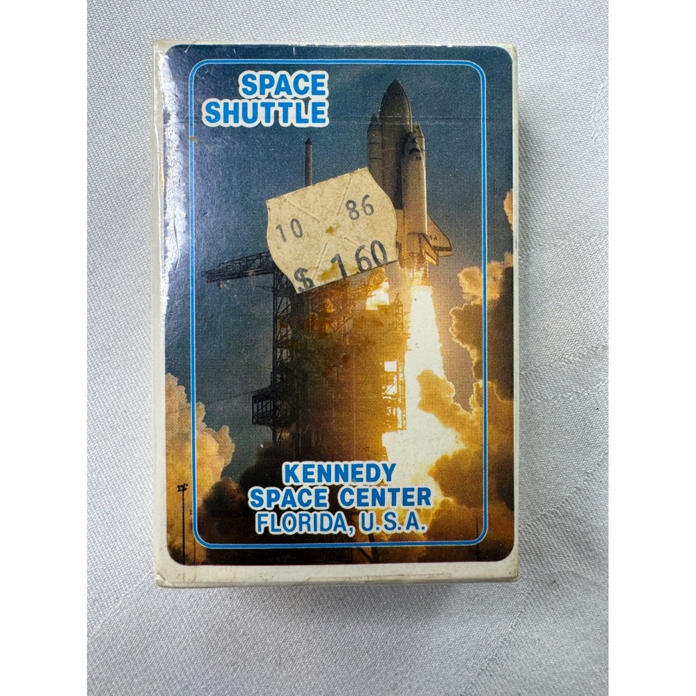 Vintage 1986 Kennedy Space Center Space Shuttle Playing Cards NASA Souvenir NEW